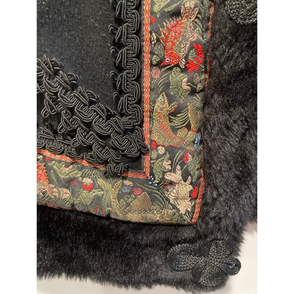 UNIQUE! Samii Clothes Nordic VEST Scandinavian Ethnic Gay Ellis wool sz S Frozen - Picture 2 of 10